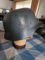 Duitse helm met binnenwerk kinriem en decal, Enlèvement ou Envoi