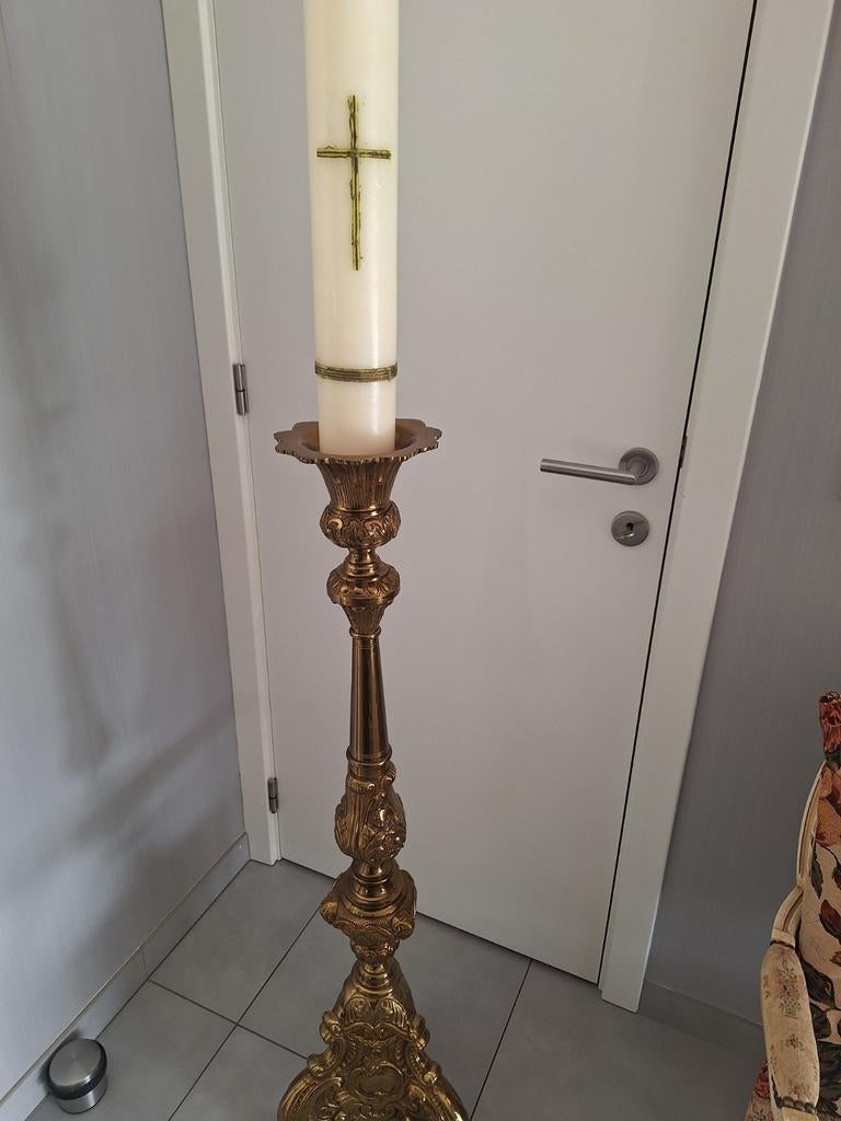 Chandelier en bronze, Antiquités & Art, Enlèvement