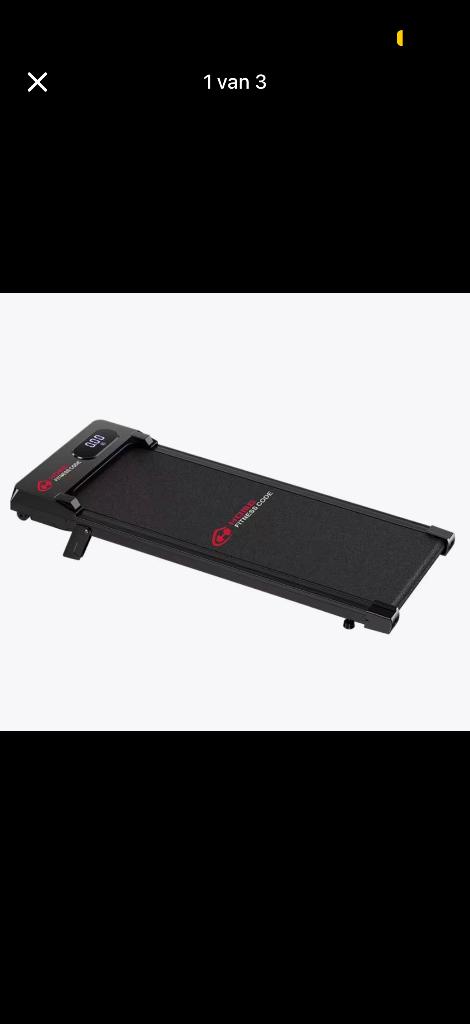 Wandelband led, Sport en Fitness, Fitnessapparatuur, Zo goed als nieuw, Loopband, Ophalen