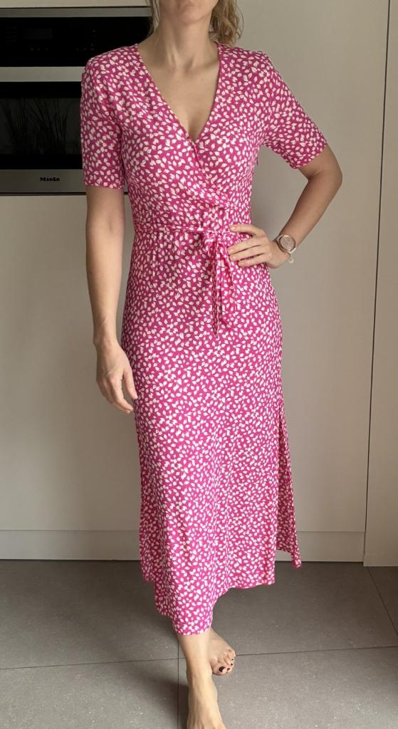 Roze Jurk van MbyM (Maat S), Ophalen of Verzenden, Zo goed als nieuw, Roze, Maat 36 (S)