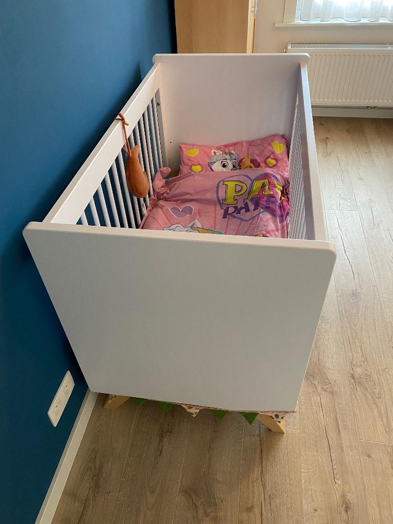 Bopita Lynn ledikant babybed, Kinderen en Baby's, Ophalen, Gebruikt, Ledikant
