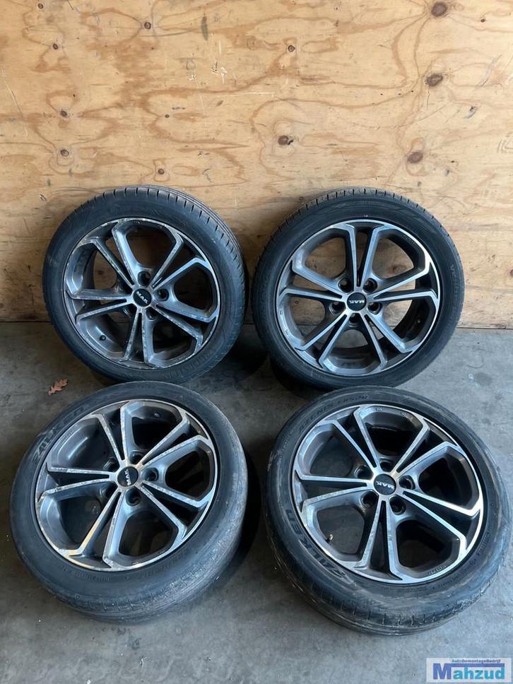 OPEL ASTRA H TWINTOP Sport velgen 5x110 65.1 17 inch, Autos : Pièces & Accessoires, Pneus & Jantes, Pneu(s), Utilisé