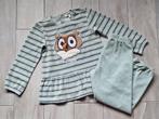 ✿ M116 - Woody winterpyjama thema uil, Kinderen en Baby's, Kinderkleding | Maat 116, Nacht- of Onderkleding, Meisje, Ophalen of Verzenden