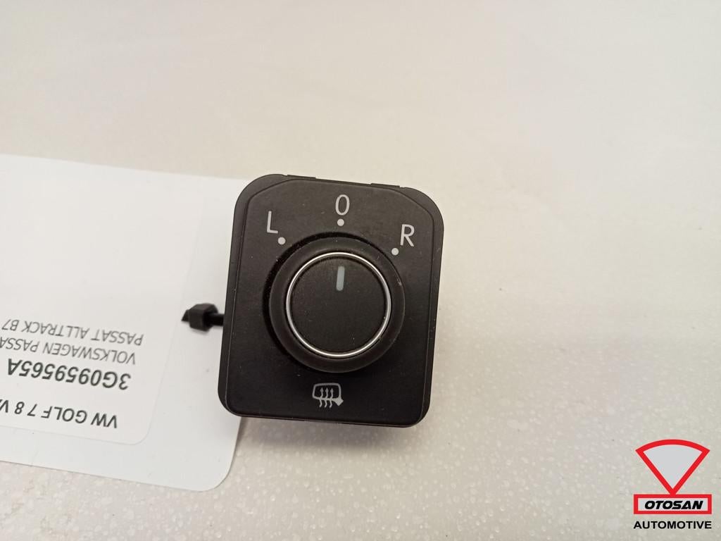 VW Golf 7 8 VAG Spiegelverstelling schakelaar 3G0959565A, Auto-onderdelen, Dashboard en Schakelaars, Volkswagen, Gebruikt