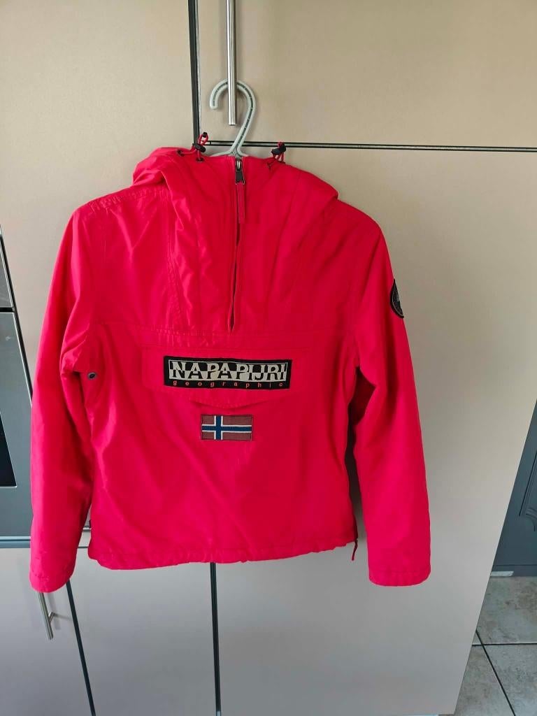 Napapijri Rainforest Dames Ski Jas - Maat S, Ophalen, Maat 36 (S), Rood, Gedragen
