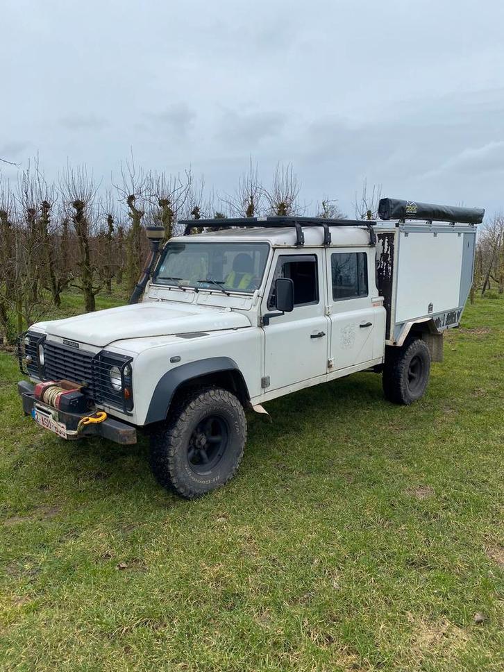 Defender 130 td5 btw wagen, Autos, Land Rover, Particulier, Defender, Diesel, TVA déductible, Enlèvement