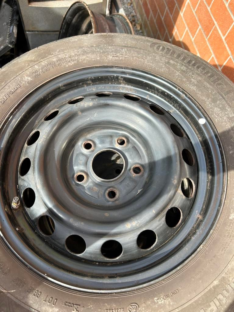 Jantes 15 pouces toyota corolla, verso et autres, 15 pouces, Enlèvement, Utilisé, 195 mm