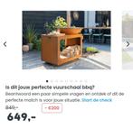 Plancha, brasero, barbecue, nouveau prix : 650 euros, Jardin & Terrasse, Barbecues au charbon de bois, Enlèvement ou Envoi