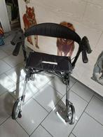 Tribune déambulateur pliable 4roues,assise, dossier NEUVE, Enlèvement, Pliable