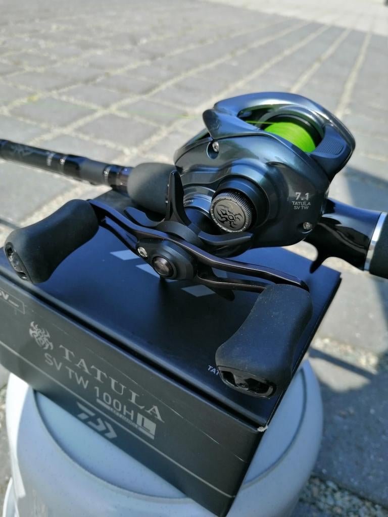 Tatula reel+baitcaster, Enlèvement