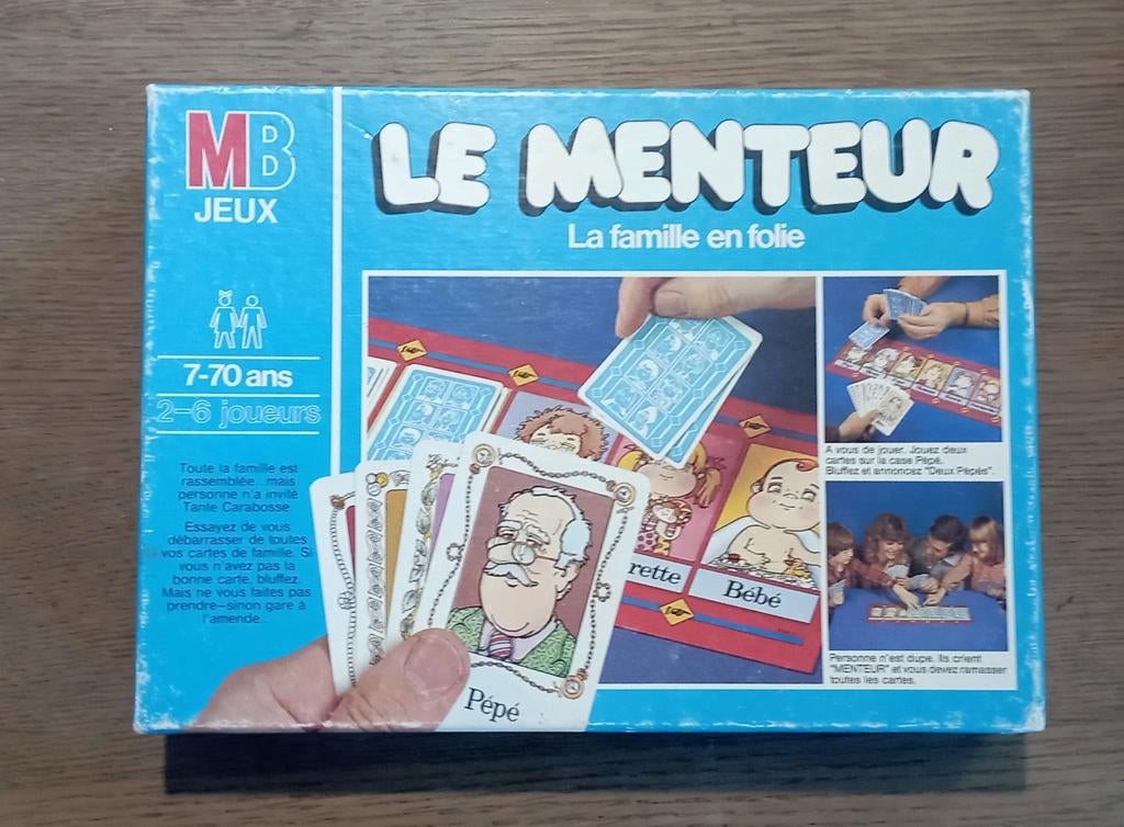Jeu MB Le Menteur 1994, Enlèvement ou Envoi