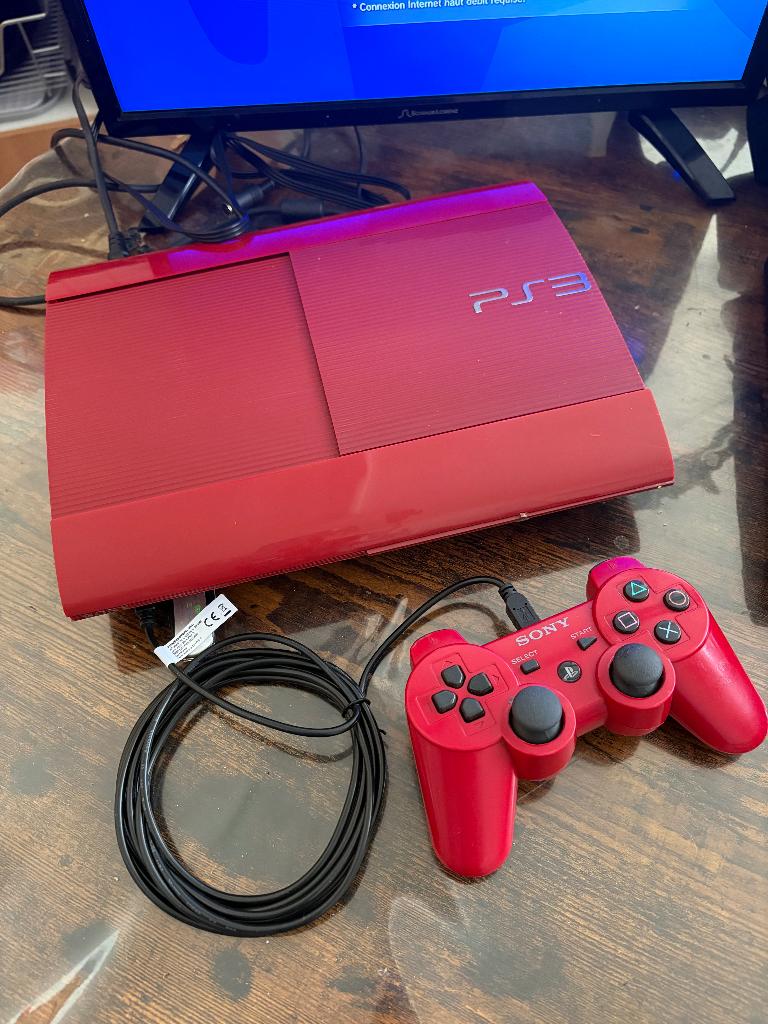 PS3 SUPER SLIM 500G 70 JEUX 3 MANETTE Béjaïa Bejaia