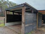 Paarden schuilstal voor 2-3 paarden. Nog te demonteren, Stalling, 2 of 3 paarden of pony's