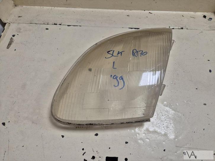 Mercedes SLK R170 1996 - 2003 koplamp glas buitenkant LINKS, Auto-onderdelen, Verlichting, Mercedes-Benz, Gebruikt, Ophalen of Verzenden