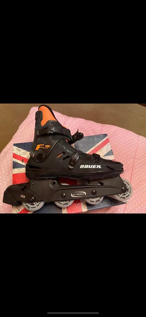 Roller Bauer comme neuf, Rollers 4 roues en ligne, Bauer, Enlèvement ou Envoi, Comme neuf