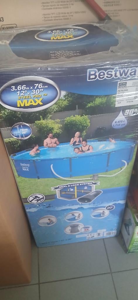 zwembad 3.66m  op 76 cm, Enlèvement
