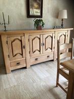 massief eiken eetkamer, Ophalen, Gebruikt, Klassiek, 6 tot 8 stoelen