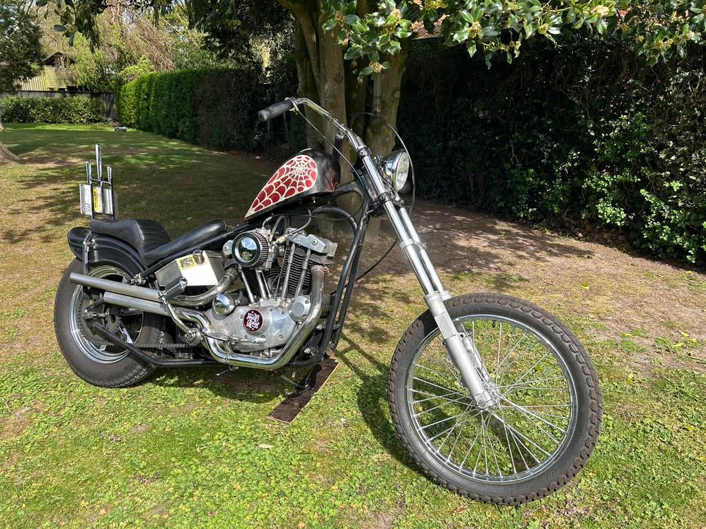 Harley-Davidson Ironhead chopper 1976, Enlèvement, Utilisé