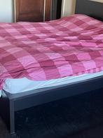 MALM bed 140 cm zwart Ikea, 210 cm, MALM Ikea, 140 cm, Enlèvement