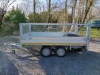 Remorque à plateforme de 750 kg avec filets à feuilles caduq, Autos : Divers, Enlèvement, Comme neuf