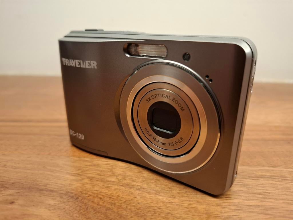 Digitale fotocamera, handig fototoestel in originele doos, Audio, Tv en Foto, Fotocamera's Digitaal, Gebruikt, 12 Megapixel, Compact