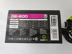 Alimentation PC GameMax GE-600 600W, Informatique & Logiciels, Alimentations internes, Enlèvement ou Envoi, Comme neuf