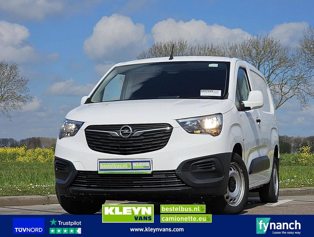 Opel COMBO 1.5 L2 Navi NAP AC!, Auto's, Wit, Bedrijf, Cruise Control, Te koop