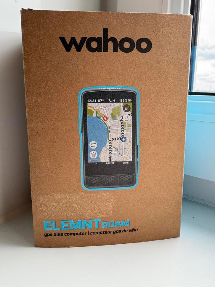 Wahoo ELEMNT ROAM 3 GPS - Nieuw, Fietsen en Brommers, Fietsaccessoires | Fietscomputers, Zo goed als nieuw, GPS, Ophalen