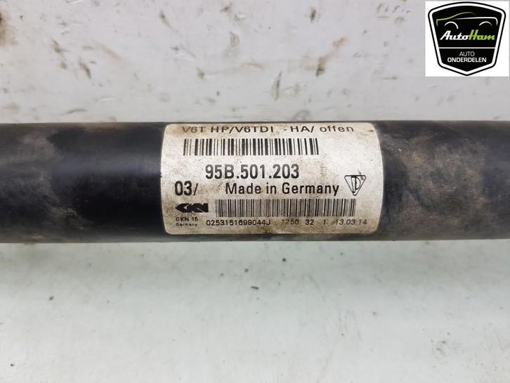 AANDRIJFAS RECHTS ACHTER Porsche Macan (95B), Auto-onderdelen, Remmen en Aandrijving, Porsche, Gebruikt