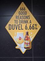 Duvel Bord 666, Ophalen, Nieuw, Reclamebord, Plaat of Schild, Duvel
