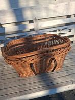 Rieten fietsmand, Ophalen, Fietsmand