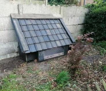 Rustiek kippenhok, Ophalen, Zo goed als nieuw, Kippenhok of Kippenren