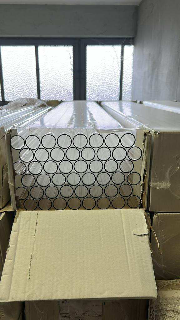 Glazen buizen Ø30mm lengte 150cm decoratie knutselen, Diversen, Rommelmarktspullen, Nieuw, Ophalen