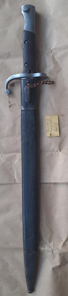 Baionnette militaire Brésil Modèle 1934, Collections, Objets militaires | Général, Enlèvement ou Envoi