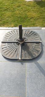 Base en métal noir pour parasol flottant, Jardin & Terrasse, Enlèvement, Base de parasol