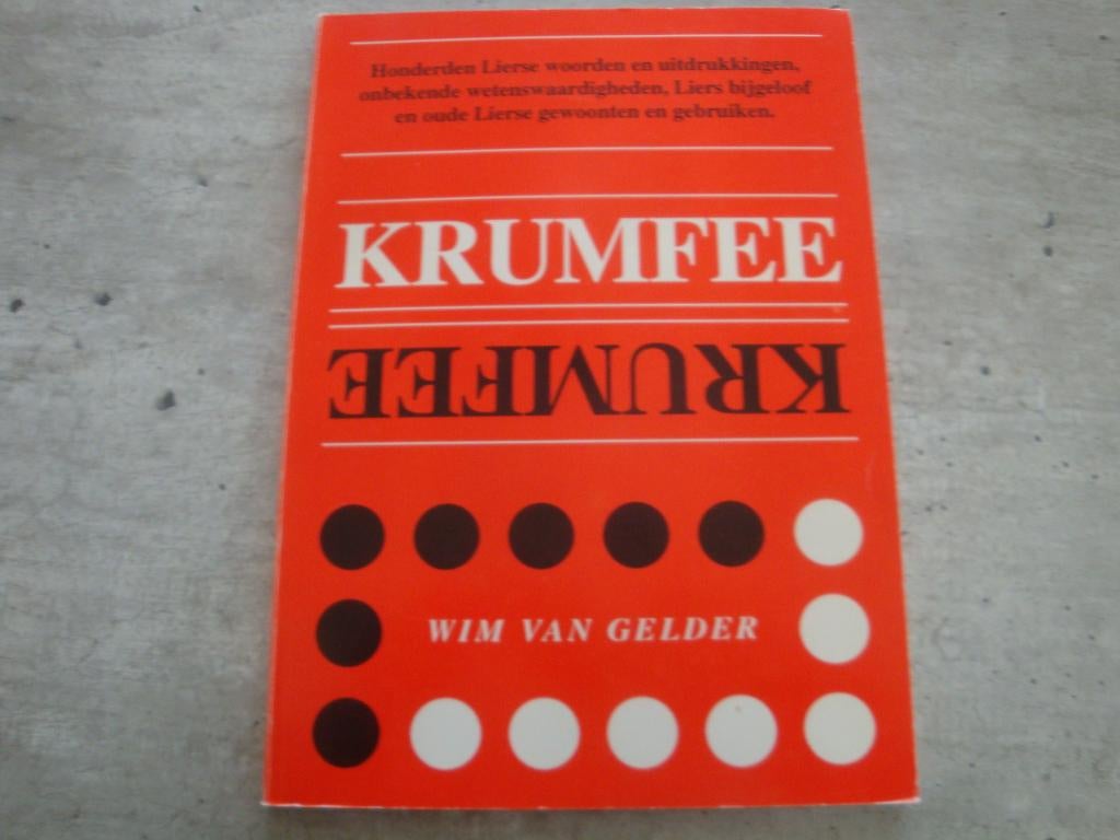 KRUMFEE - WIM VAN GELDER - GESIGNEERD !, Boeken, Geschiedenis | Stad en Regio, Ophalen of Verzenden, Gelezen