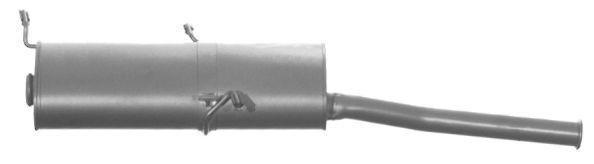 Uitlaat, Einddemper Citroën Xsara, Auto-onderdelen, Uitlaatsystemen, Citroën, Nieuw, Ophalen of Verzenden