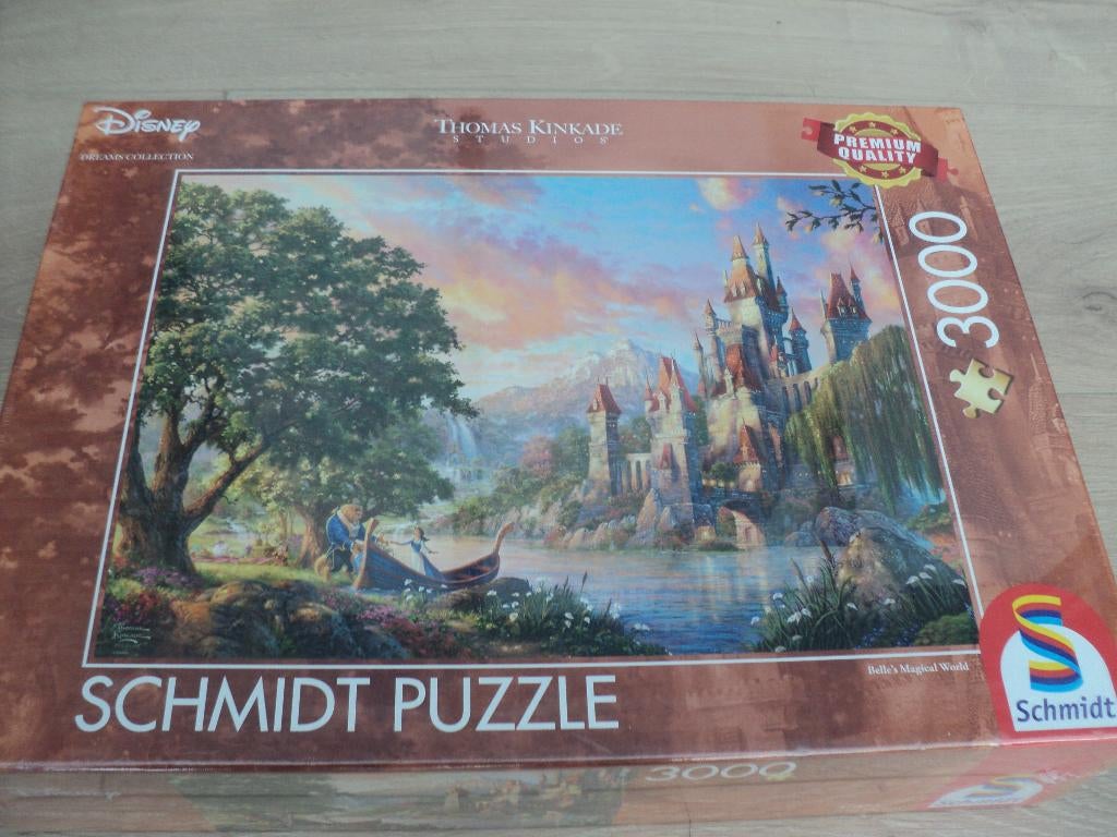 Thomas Kinkade - Puzzle Schmidt - 3000 pièces, Hobby & Loisirs créatifs, Sport cérébral & Puzzles, Neuf, Puzzle, Plus de 1 500 pièces