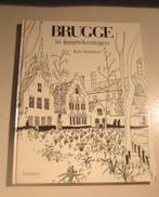 Mooi Kunstboek - Brugge in kanttekeningen - Kris Herteleer, Ophalen of Verzenden, Zo goed als nieuw, Schilder- en Tekenkunst