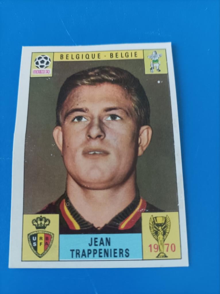 Panini Mexico 70, Belgique Jean Trappeniers, Enlèvement ou Envoi