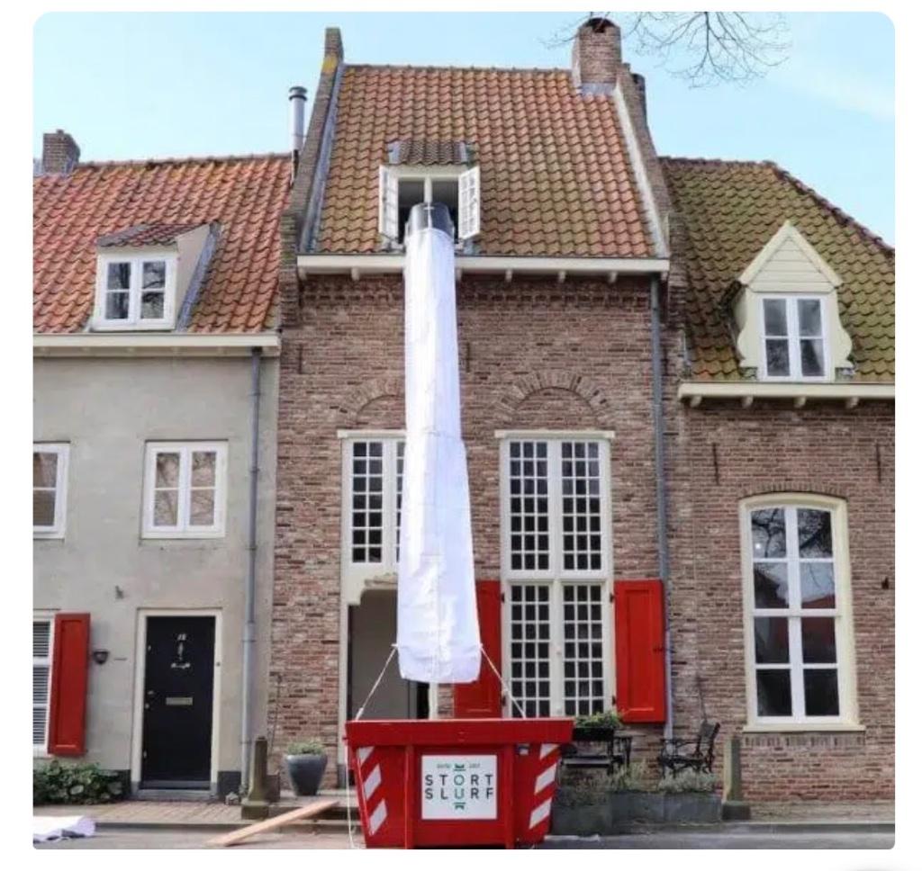 Stortkoker (flexibel), Doe-het-zelf en Bouw, Ladders en Trappen, Ophalen, Nieuw, 4 meter of meer