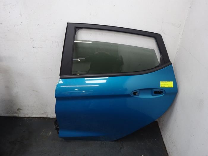 Portière 4portes arrière gauche d'un Ford Fiesta (BLUEWAVE, -, 3 mois de garantie, Porte, -