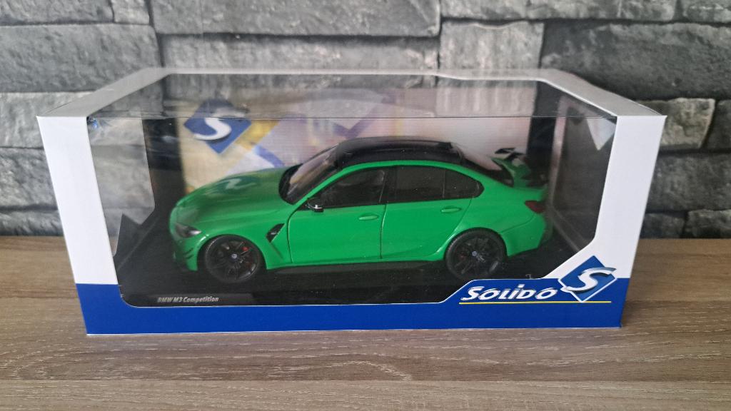 BMW M3 PERFORMANCE 1/18ème, Enlèvement ou Envoi, Solido, Voiture, Solido