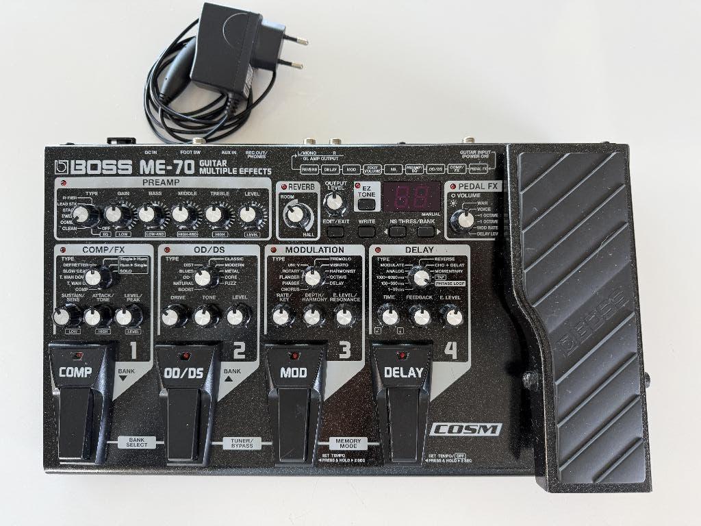 Boss ME‑70 Multi‑Effects Pedaal, Musique & Instruments, Enlèvement, Comme neuf, Multi-effet