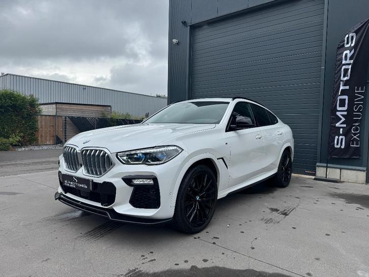 BMW X6 xDrive30d M LUCHTVERING/LASER/PANO/HK/HUD/ACC/360, Autos, BMW, Entreprise, X6, Caméra 360°, 4x4, ABS, Caméra de recul, Phares directionnels