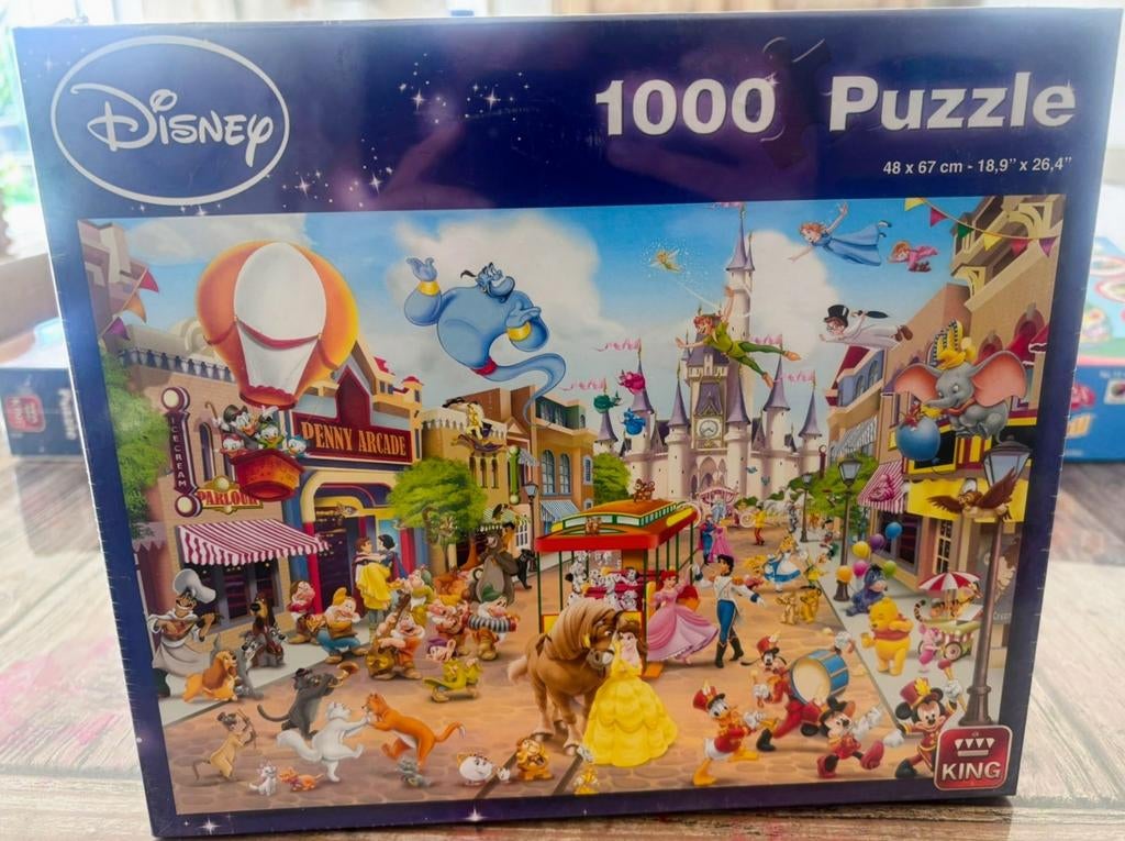 Superb Disney puzzel 1000 stukjes, Hobby en Vrije tijd, Denksport en Puzzels, Legpuzzel, Ophalen