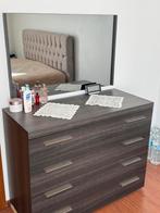 Table commode table maquillage avec miroir, Maison & Meubles, Armoires | Commodes, Enlèvement, Comme neuf