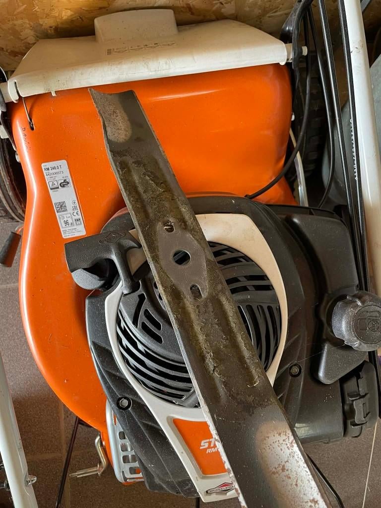 Stihl grasmaaier, Ophalen, Cirkelmaaier, Stihl, Gebruikt