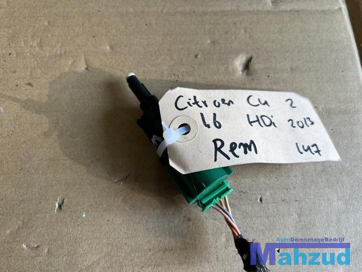 CITROEN C4 2 (NC) remlicht rem schakelaar 2009-2016, Autos : Pièces & Accessoires, Électronique & Câbles, Citroën, Utilisé
