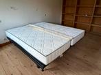 Tweepersoonsbed + 2 matrassen, ALLES 100 euro, Ophalen, Gebruikt